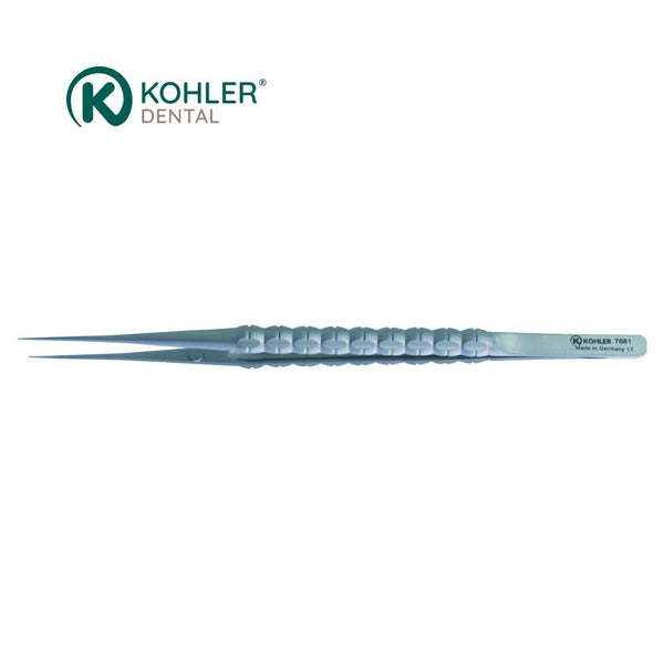 7679 – Micro-pensă anatomică dreaptă, 0,5 mm, lungime 15 cm – KOHLER Dental image 0