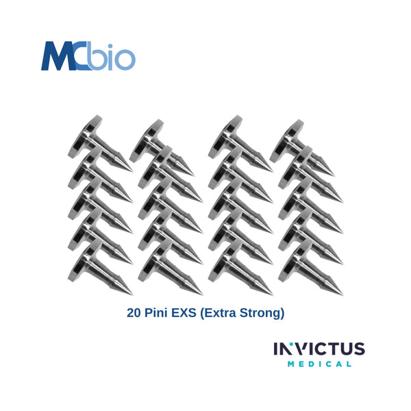 Pini MC Bio Surgery EXS – Extra Strong pentru fixarea membranelor în regenerare osoasă ghidată (GBR), Ø2.5 mm, 3 mm (20buc) image 0