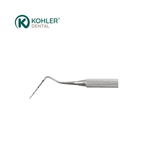 3182 - Sonda parodontala gradata 1-2-3-4-5-6-7-8-9-10-11-12-13-14-15 mm CP 15 - 13 cm - KOHLER Dental image 0