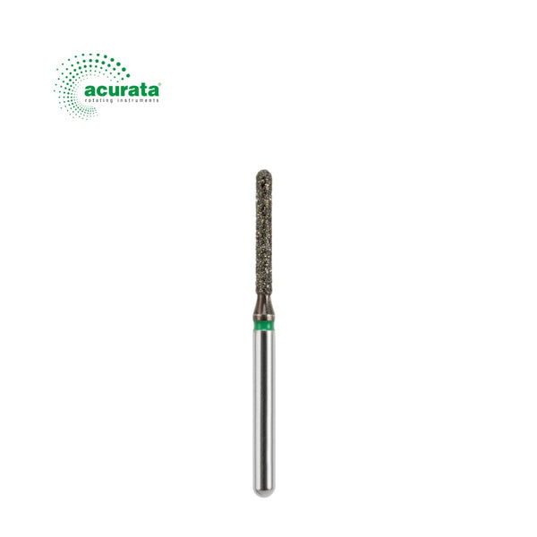 Freză cilindrică diamantată, diametru 1.2mm - Acurata Black image 0