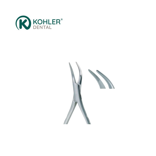 2163 - Cleste pentru radacini, angulat - Model American - KOHLER Dental image 0