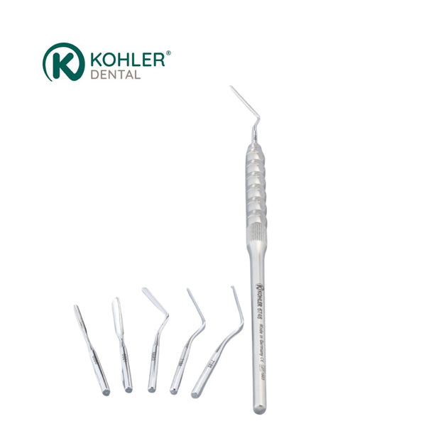 6748-SET - Set maner periotom + 6 capete periotom - KOHLER Dental image 0