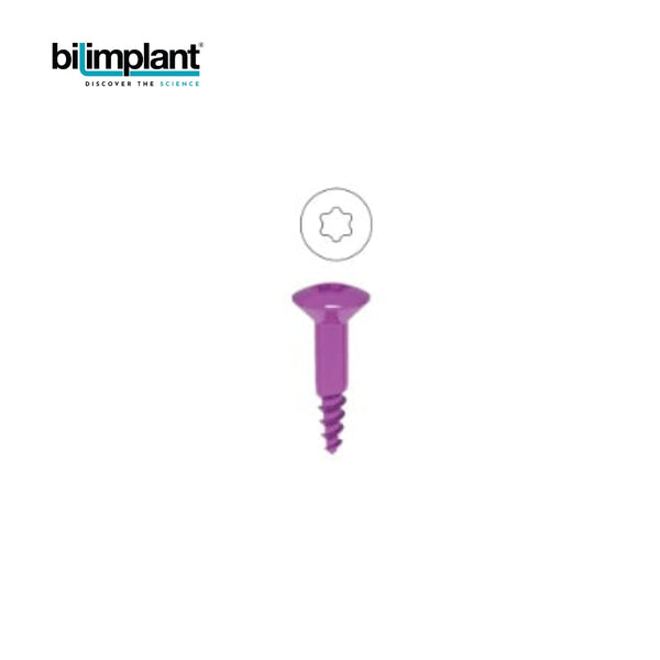 Șuruburi de tenting din titan Ø 1,5 x 7 mm cu prindere TORX – BilImplant image 0