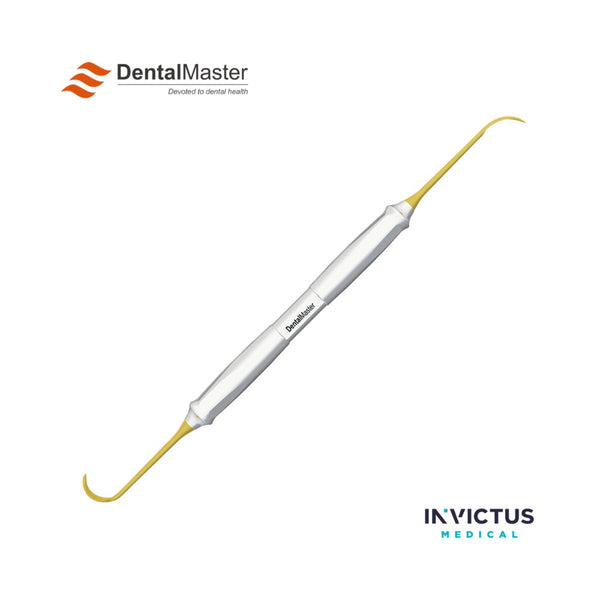 Elevator Sinus Lift Dublu Curbat, Nr.4 – Instrument pentru ridicarea membranei sinusale - Dental Master image 0