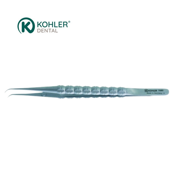 7680 – Micro-pensă anatomică curbată, 0,5 mm, lungime 15 cm – KOHLER Dental image 0