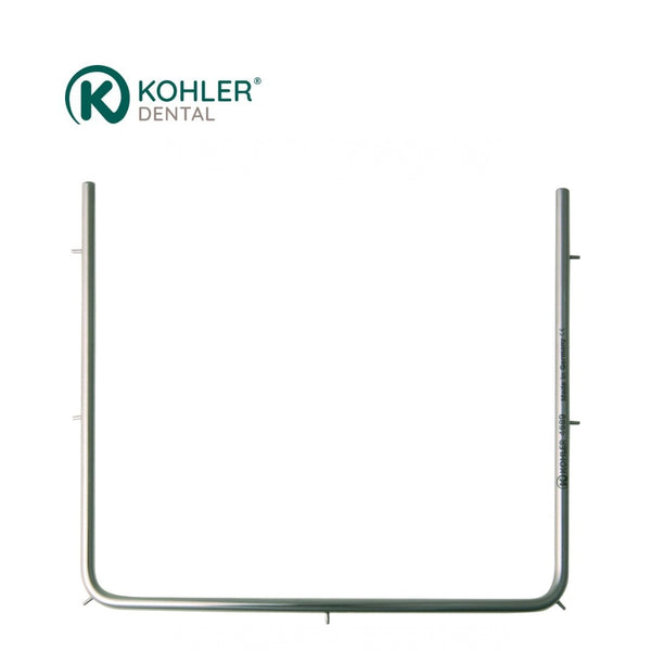 4689 – Ramă Digă Stomatologică, Inox, 11 × 9.5 cm - KOHLER Dental image 0