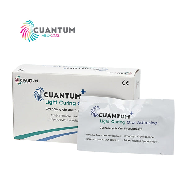 Cuantum Light Curing Oral Adhesive – Adeziv Tisular Fotopolimerizabil pentru Parodontologie și Sigilare Plăgi, 10 × 1 g image 0