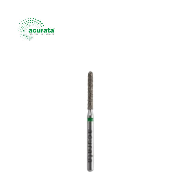 Freză diamantată cilindrică, granulație verde, diametru 1.2mm image 0