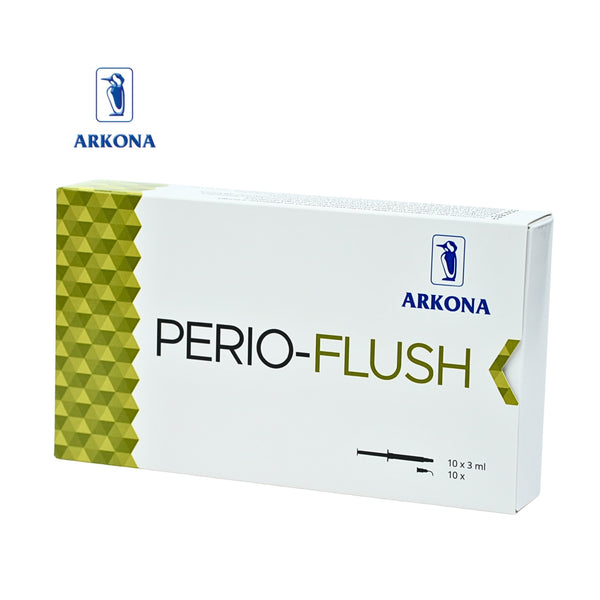 Perio-Flush Kit ( 10 × 3 ml ) – Soluție profesională pentru irigarea pungilor parodontale - ARKONA image 0