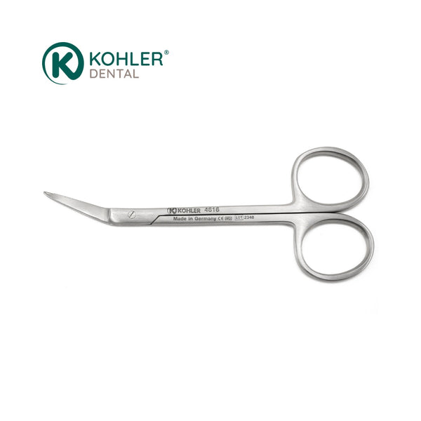 4616 – Foarfecă chirurgicală angulată pentru fire, 11,5 cm – Kohler Dental image 0