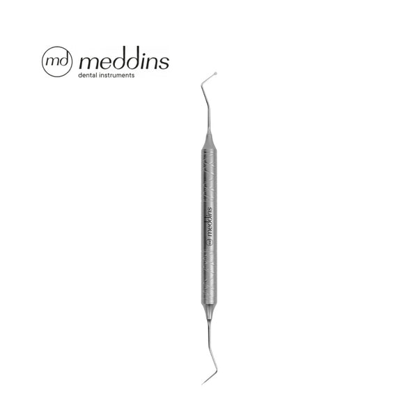 Meddins Packer TDI 91/02 – Instrument pentru Inserarea Firului Subgingival (Mâner Metalic, Vârf 0,3 mm)