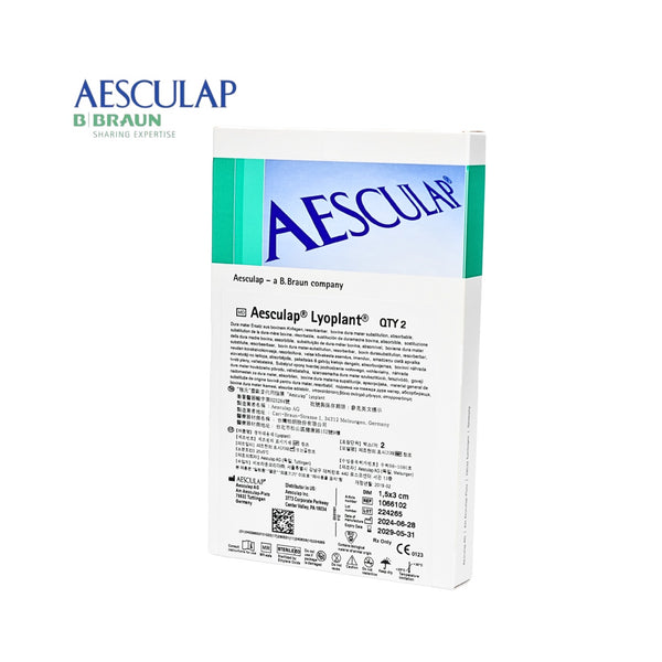 Membrană Colagen bovin Lyoplant ® - 1,5 x 3 cm (2 buc.) - B.BRAUN image 0