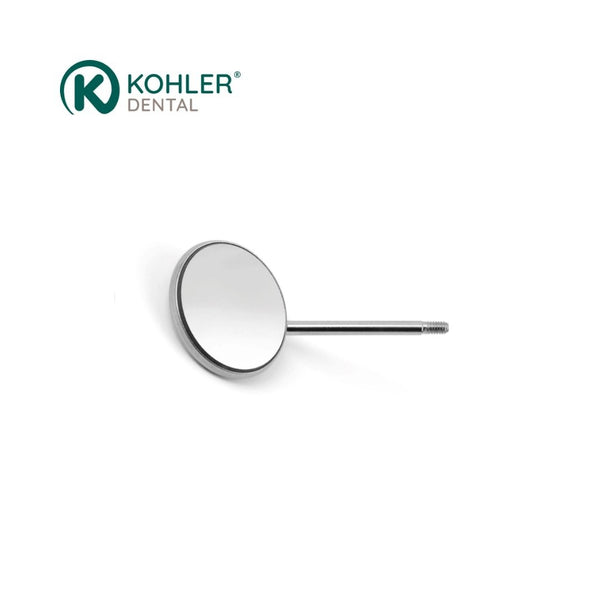 4515 – Oglindă dentară plană cu Rhodium, ø 22 mm, 12 bucăți – KOHLER Dental image 0