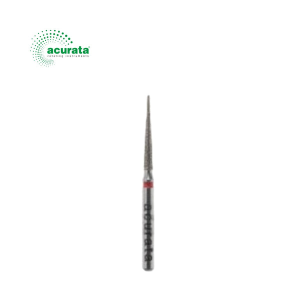 Freză conică diamantată, granulație fină, diametru 1.2mm image 0