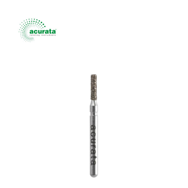 Freză diamantată cilindrică, granulație verde, diametru 1.2mm image 0