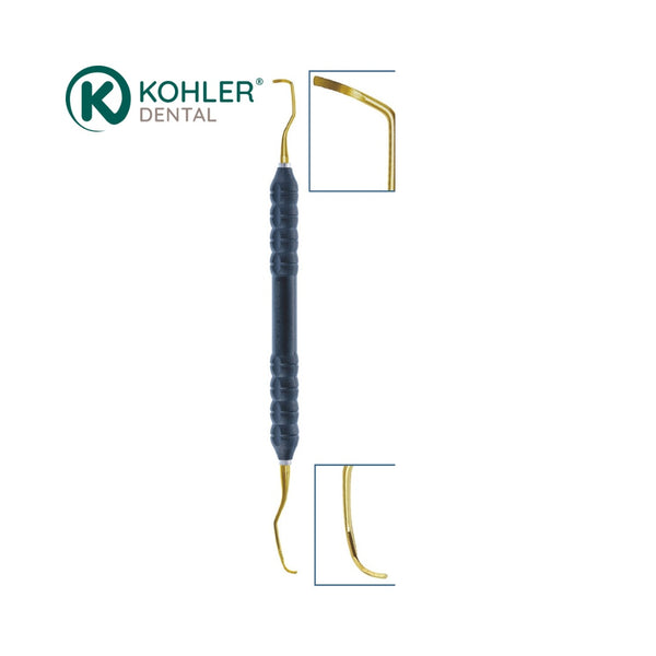 3313 – Chiuretă Impla-Safe 3/4 cu vârf din titan pentru curățarea delicată a implanturilor dentare - KOHLER DENTAL image 0