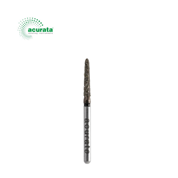 Freză cilindrică diamantată, diametru 1.6mm - Acurata Black image 0