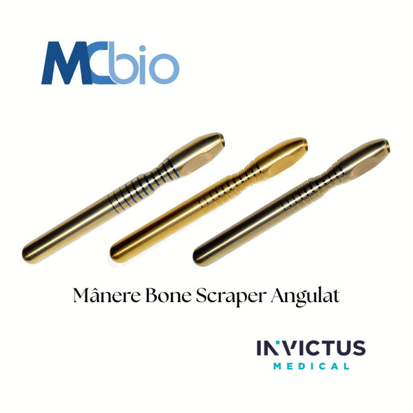Mânere angulate compatibile cu Bone Scraper - MC Bio Surgery