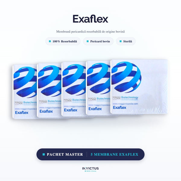 Pachet MASTER 5 x Membrane Resorbabile EXAFLEX