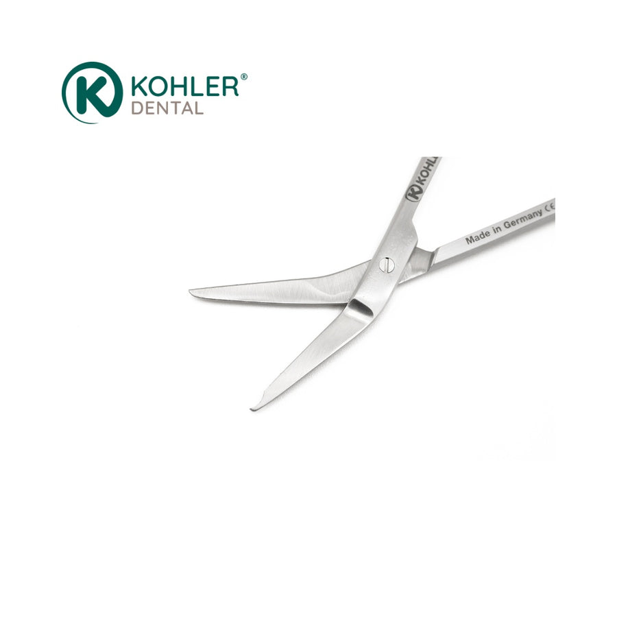 4616 – Foarfecă chirurgicală angulată pentru fire, 11,5 cm – Kohler Dental - imaginea 2