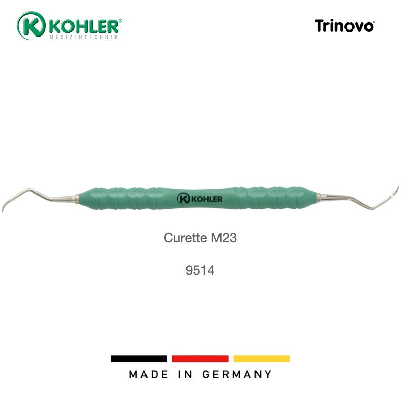 9514 – Chiuretă universală M23, mâner TRINOVO Peek – KOHLER Dental - imaginea 2