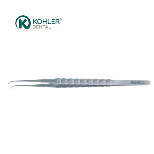 7690 – Micro-pensă cu cioc, curbată, 0,8 mm, TRINOVO, 17,5 cm – KOHLER Dental image 0