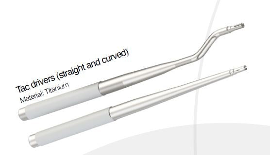 Instrument ANGULAT pentru aplicarea pinilor din titan – Tac Driver - imaginea 4