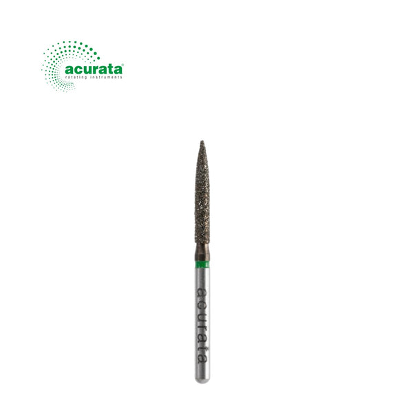 Freză cilindrică diamantată, diametru 1.2mm - Acurata Black image 0