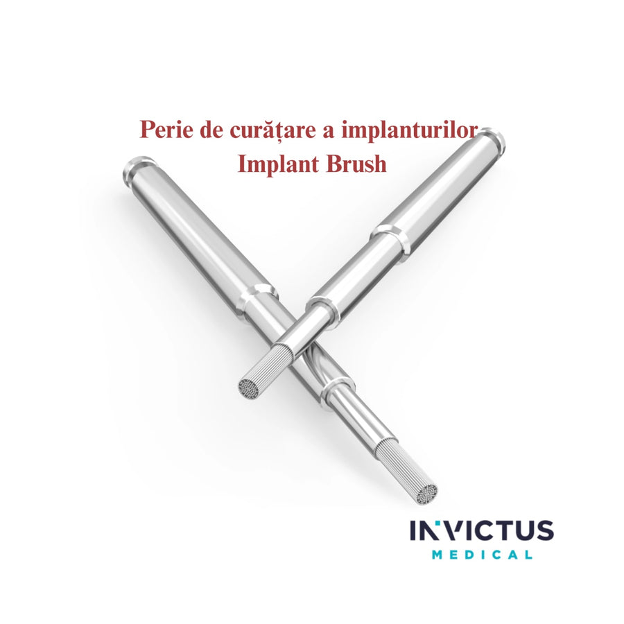 Titanium Brush pentru Implanturi Dentare – Perie pentru Decontaminare în Tratamentul Peri-implantitei - imaginea 5