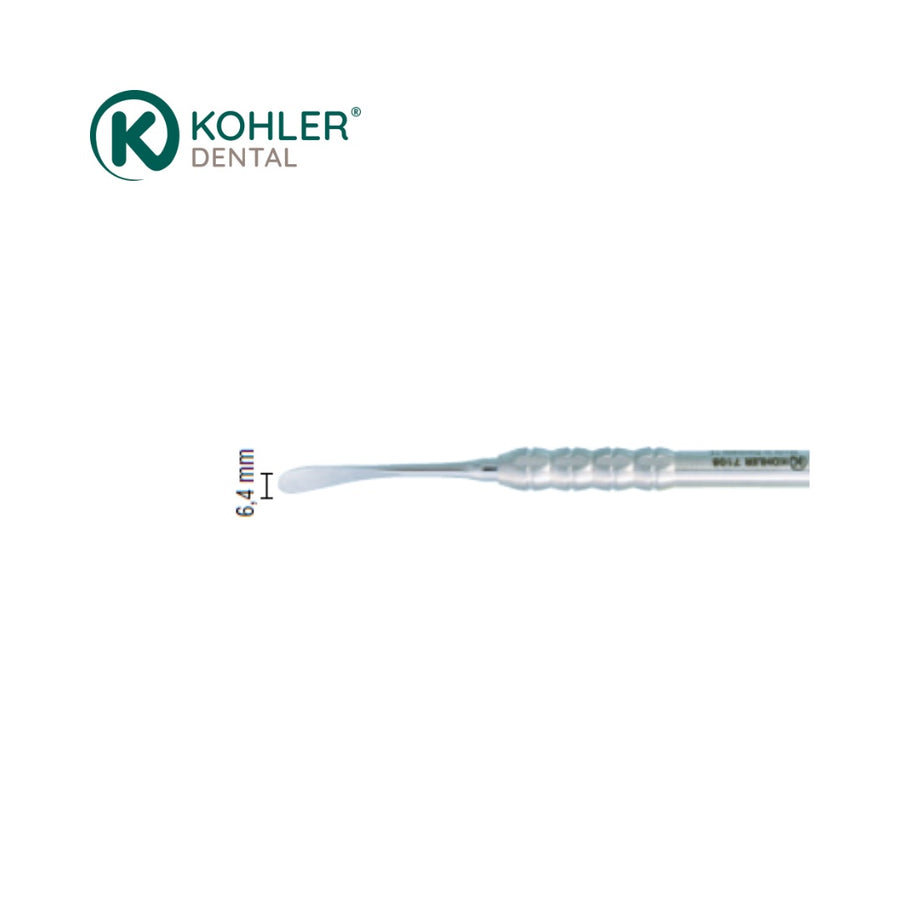 7108 - Decolator de papilă NORDBERG Kohler Dental – mâner ergonomic TRINOVO® - imaginea 2