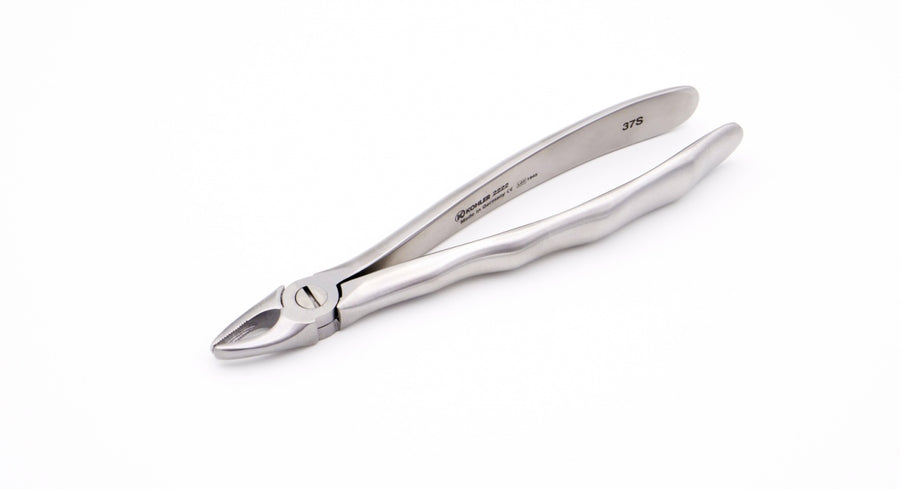2222 - Cleste pentru extractii incisivi si canini superiori cu maner anatomic - KOHLER Dental - imaginea 2