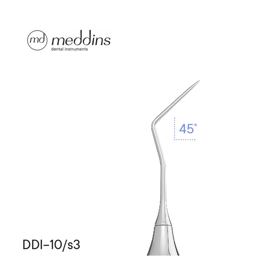 Sondă Diagnostică Stomatologică Meddins DDI 10 s3 TYPE 6 cu Angulație 45° – Explorer Monofazic - imaginea 2