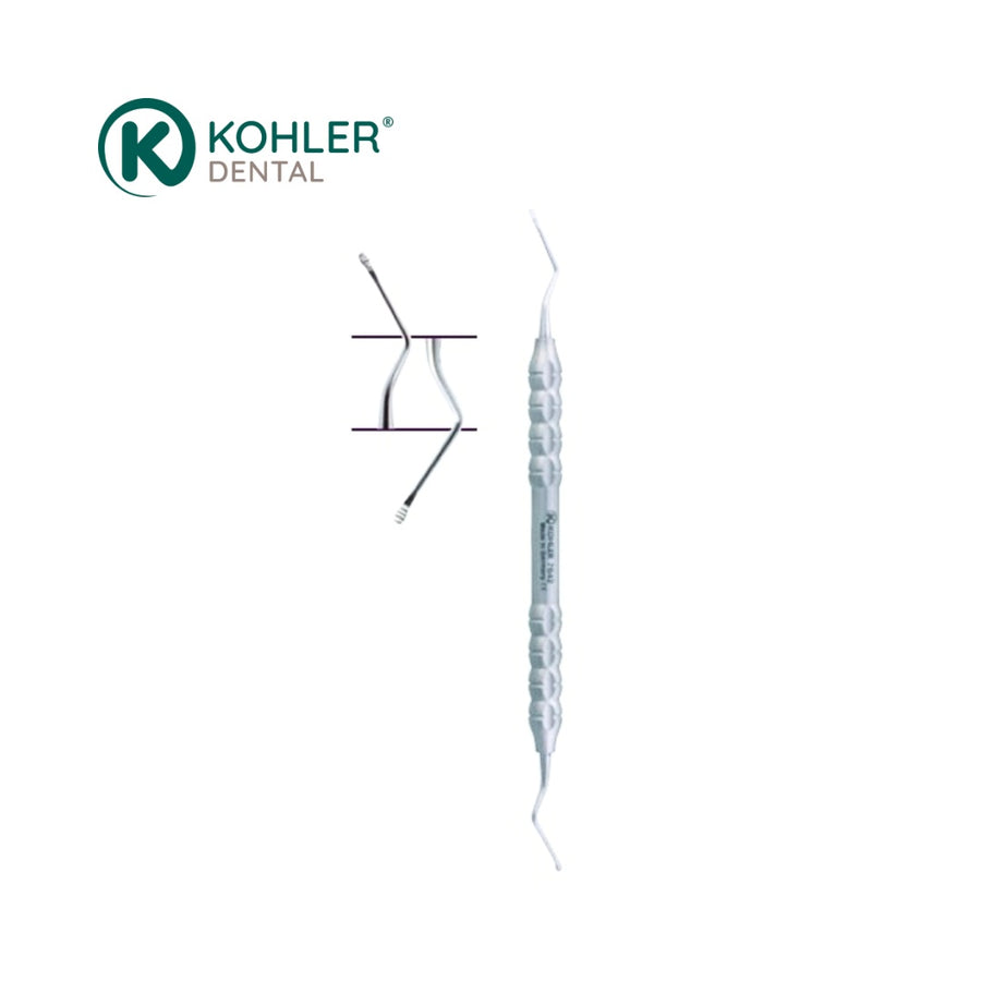 7642 - Pila parodontala HIRSCHFELD 3/7, Trinovo - KOHLER Dental - imaginea 3