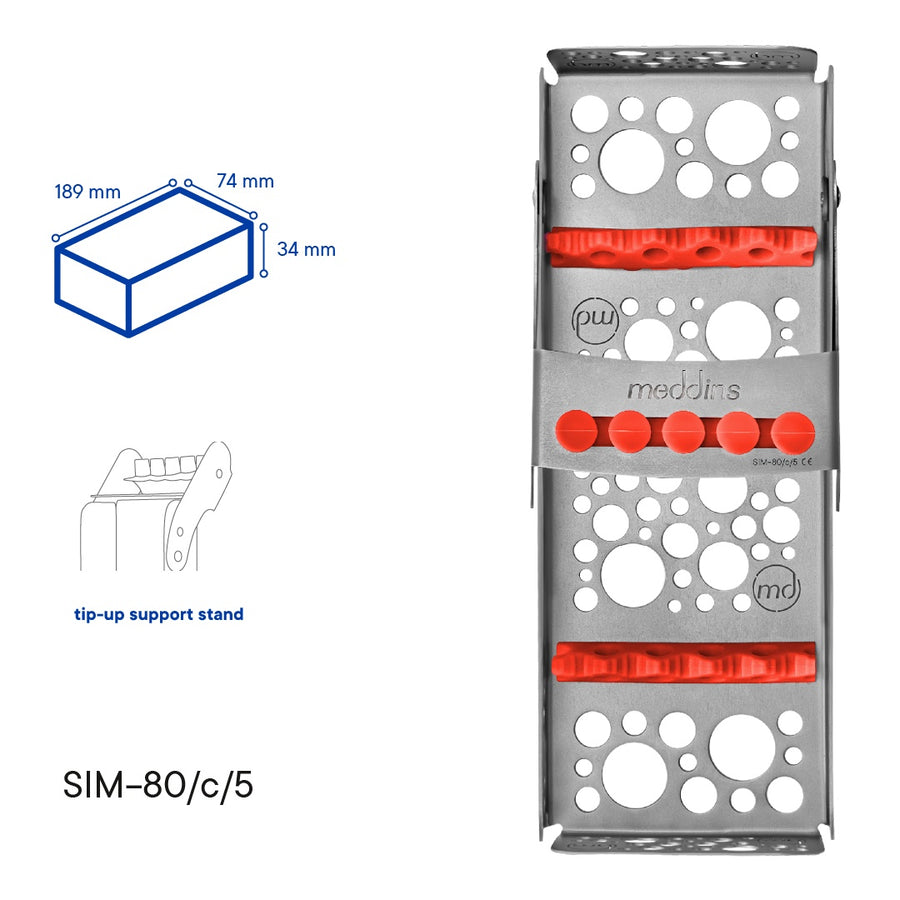 Casetă Sterilizare Instrumente Meddins – SIM-80 c/5 (5 instrumente) image 4