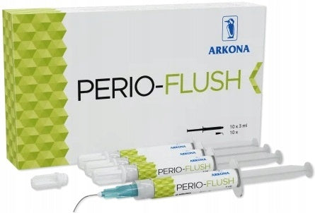 Perio-Flush Kit ( 10 × 3 ml ) – Soluție profesională pentru irigarea pungilor parodontale - ARKONA - imaginea 11