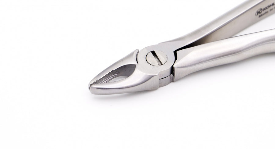 2222 - Cleste pentru extractii incisivi si canini superiori cu maner anatomic - KOHLER Dental - imaginea 3
