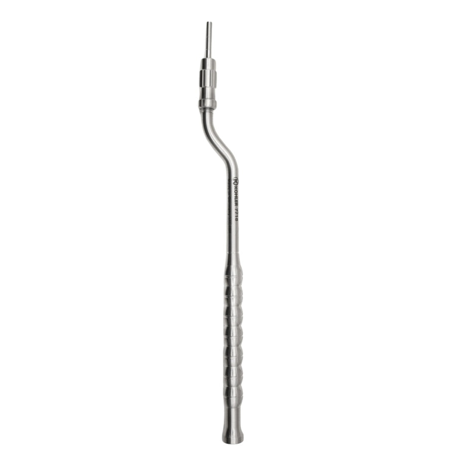 Osteotom concav cu șurub de oprire gradat 6–11–15 mm, Ø 2,5 mm – Kohler Dental (7718)
