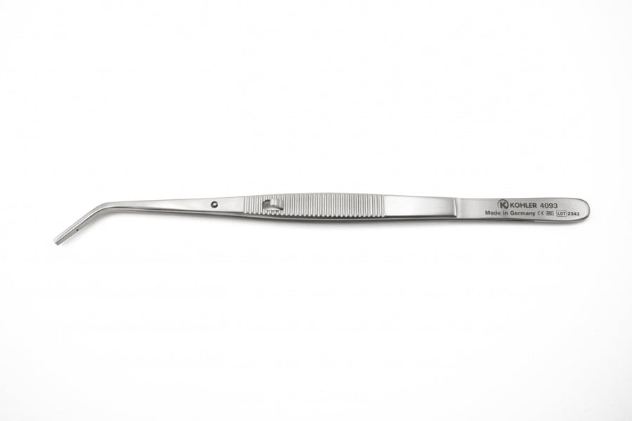 4093 - Pensa endodontică, maner cu striatii, mecanism de blocare - 15 cm - KOHLER Dental - imaginea 2