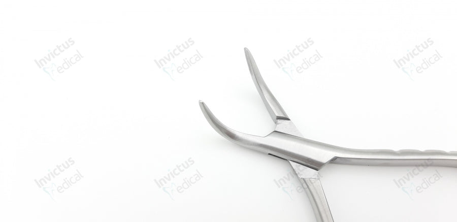 2163 - Cleste pentru radacini, angulat - Model American - KOHLER Dental - imaginea 4