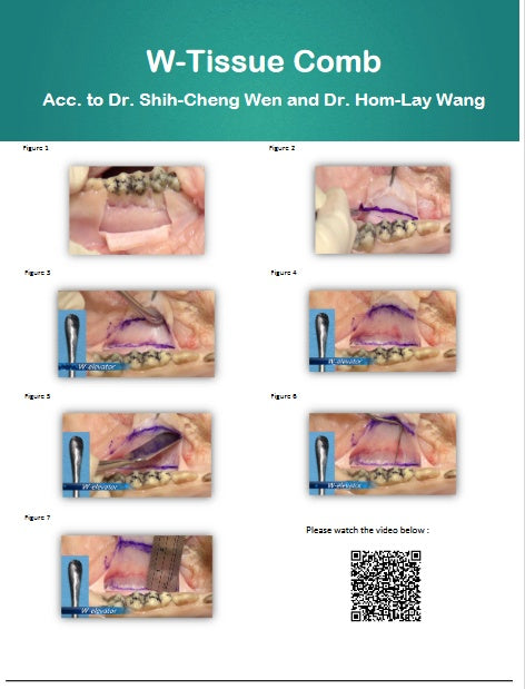 8402 - W-TISSUE BRUSH - COMB INSTRUMENT ACC. to DR. SHIH-CHENG WEN and DR. HOM-LAY WANG - KOHLER - imaginea 4