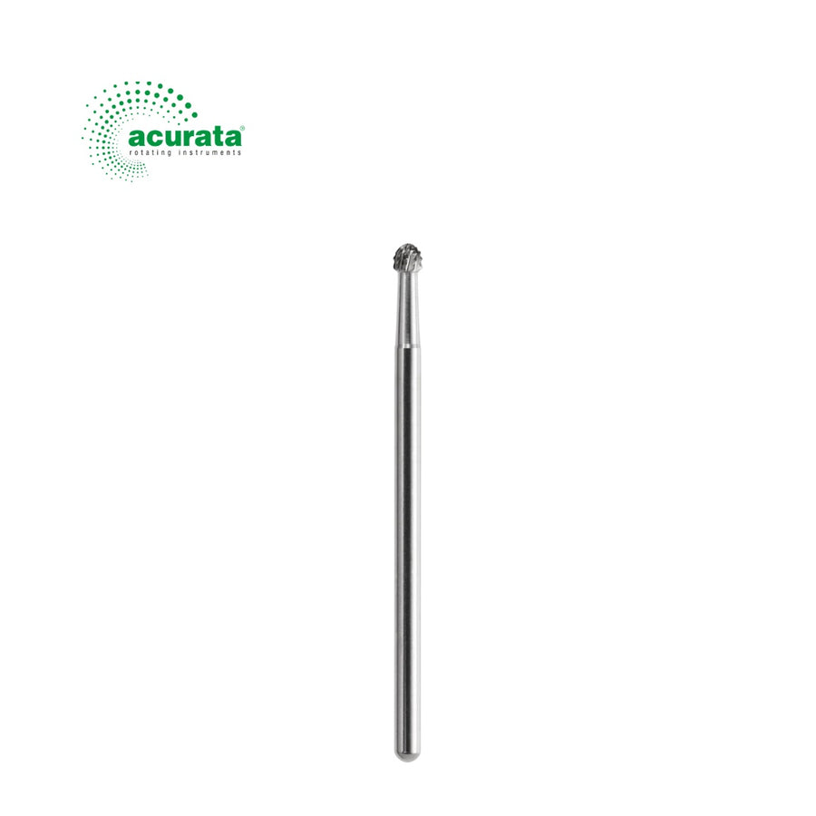 Freză chirurgicală extradură, formă sferică,pentru piesa dreaptă, diametru 2.7 mm - Acurata