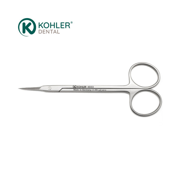 4033 - Foarfeca chirurgicala dreapta pentru tesut si mucoasa IRIS SPEZIAL - 11 cm - KOHLER Dental image 0