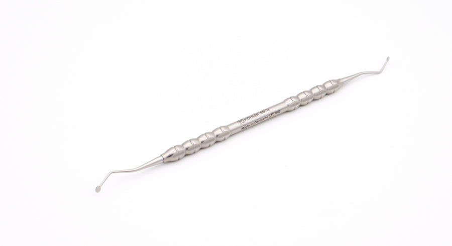 Instrument pentru inserarea firului de retracție subgingival, zimțat, Ø 3 mm – Kohler Dental (6870) - imaginea 3