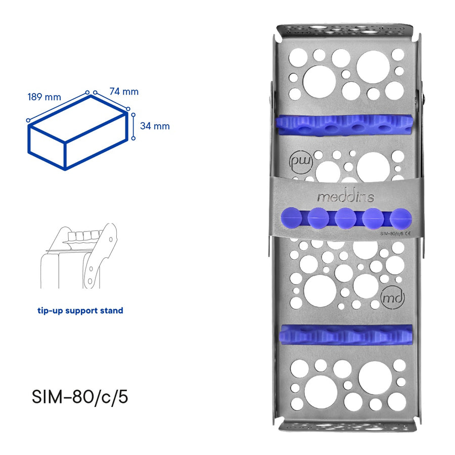 Casetă Sterilizare Instrumente Meddins – SIM-80 c/5 (5 instrumente) image 5