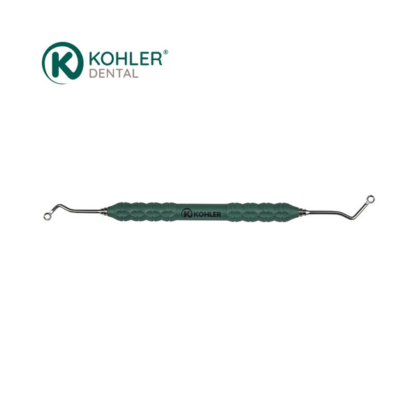 3306 - Instrument pentru Țesut de Granulație, 4 mm - Dr. Sabeti, PEEK Green (Versiune Scurtă și Lungă) - KOHLER Dental image 0