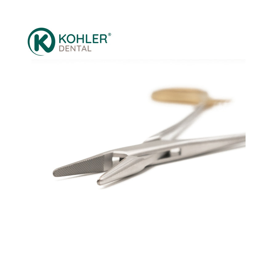 4068 – Port-ac CRILE-WOOD, 15 cm, cu carbură de tungsten, pentru ace 4-0 – 6-0 – KOHLER Dental - imaginea 4