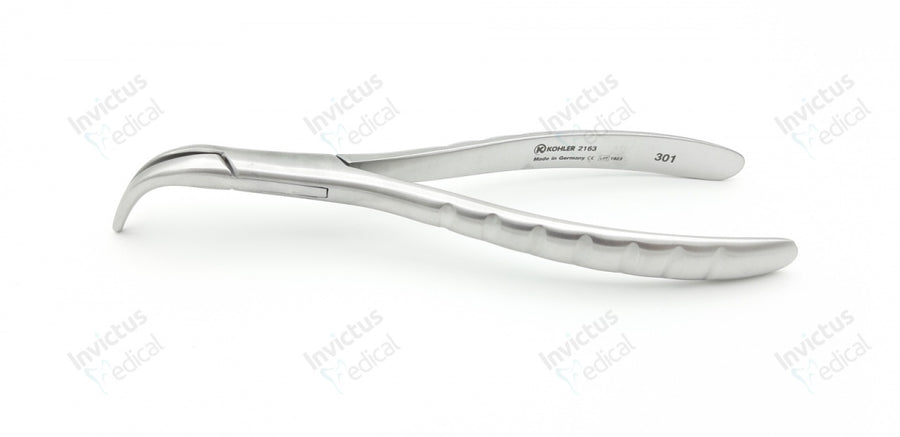 2163 - Cleste pentru radacini, angulat - Model American - KOHLER Dental - imaginea 6