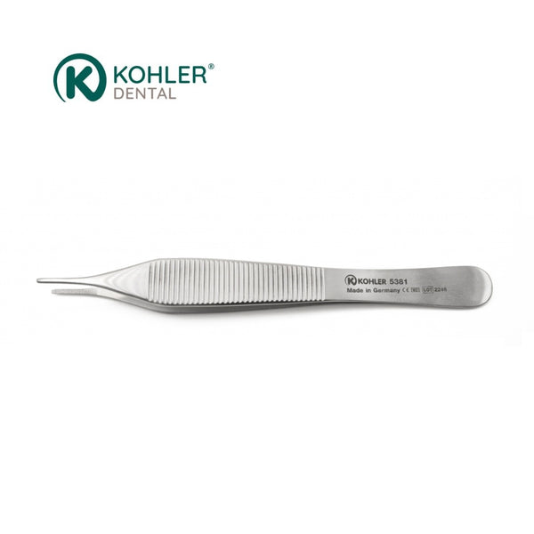 5381 – Pensă chirurgicală MICRO-ADSON cu parte activă anatomică fină, 12 cm – KOHLER Dental image 0