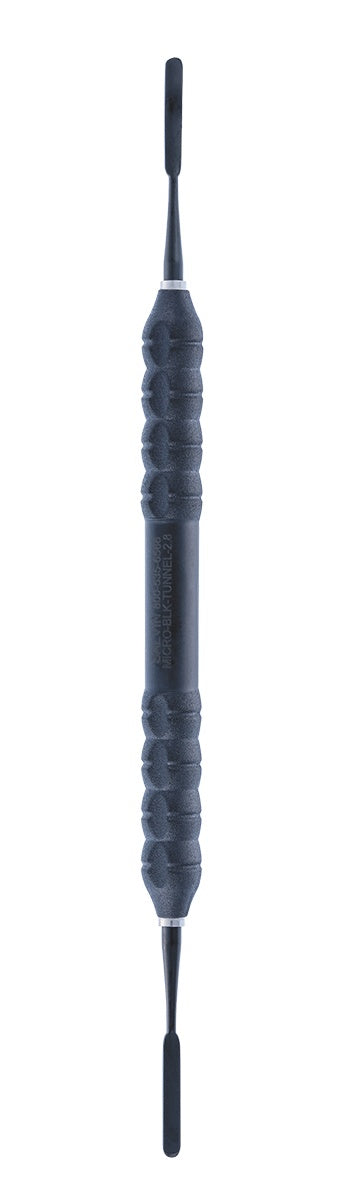 8690 - Tunneling instrument, 2,8 mm, str.+cvd. DLC coated, TRINOVO PEEK black, KOHLER Dental - imaginea 2
