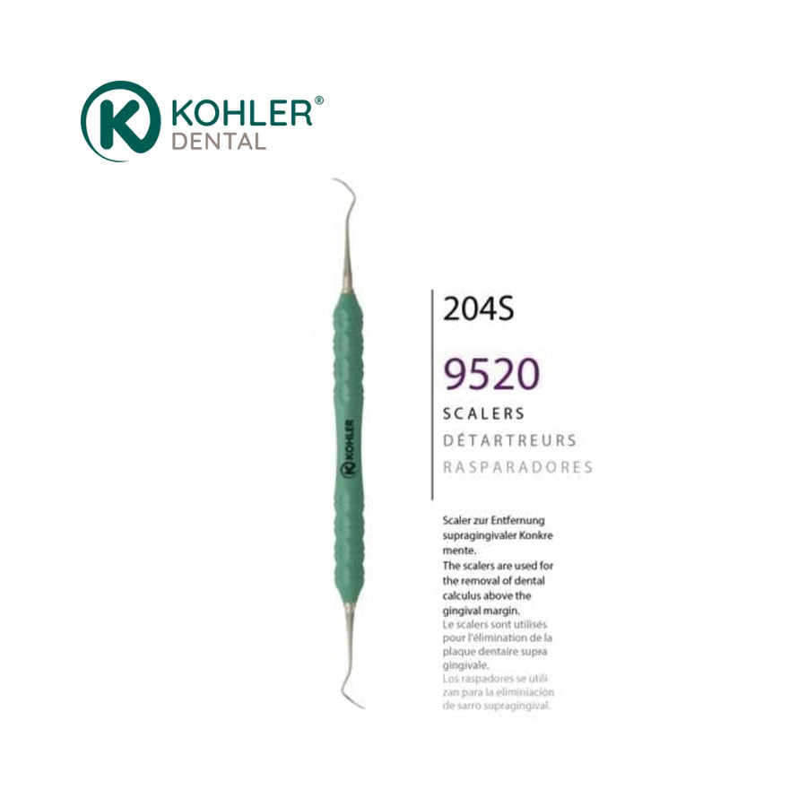 9520 – Instrument pentru îndepărtarea plăcii dentare 204S, mâner TRINOVO Peek – KOHLER Dental - imaginea 2